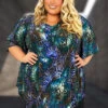 16 PSS {Staying In My Lane} Teal Leopard Royal Blue Floral Top EXTENDED PLUS SIZE 3X 4X 5X -Curvy Chic Boutique 408E942B 43BF 47A4 B4DF 4214F5903F9C