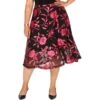 BT-A M-109 {Alfani} Black/Fuchsia Skirt RETAIL $89.50 PLUS SIZE 14W 22W 24W -Curvy Chic Boutique 8125bab1 9f22 448c a92a c8229c9e4270.6b9353d3b4cc3ec80e75b8b40482c74c