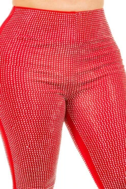 BT-A (Disco Fever) Red Pants With Diamond Detail -Curvy Chic Boutique 9D5971BD 6E6E 4666 8B87 88ADEEF753F0