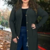23 OT-N {Close To You} Ash Grey Ribbed Button Up Duster SALE!!! PLUS SIZE 1X 2X 3X -Curvy Chic Boutique Closetoyouashgrey