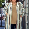 53 OT-C {Wake Up Call} Olive Striped Hooded Cardigan EXTENDED PLUS SIZE 3X 4X 5X -Curvy Chic Boutique WakeUpCallOlive2