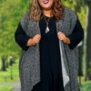 97 OT-I {Knowing The Difference} Grey Animal Print Vest EXTENDED PLUS SIZE 3X 4X 5X -Curvy Chic Boutique image 02ed4708 5e11 4aed 89a0 4109b3dc9c4a