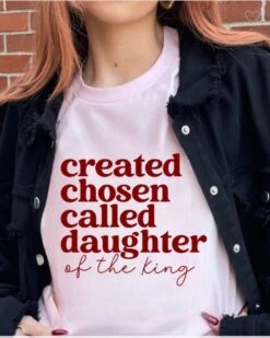 11 GT-D {Created Chosen Called} Pink Graphic Tee PLUS SIZE 3X -Curvy Chic Boutique image 0315fb50 e503 4927 b6c9 e60db3906e9c