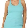 BIN-55 TK { Feel It} Ribbed Teal Racer Back Tank PLUS SIZE XL 2X 3X -Curvy Chic Boutique image 03e63beb 559f 4ac0 bc8c 7a2428c9c0fd