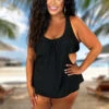 SWIM {High Tides And Dives} Black Racerback 2 Piece Swimsuit -Curvy Chic Boutique image 0593ce01 6764 422b a9df 97bc7413854a
