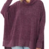 85 Or 59 SLS-F {Reflections} Dark Plum Oversized Turtleneck Top PLUS SIZE 1X 2X 3X -Curvy Chic Boutique image 06720a7d 29a9 4b35 acbd 32d3fb65b211