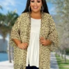 64 OT-I {New Goals} Yellow Leopard Prnt Kimono PLUS SIZE XL 1X 2X -Curvy Chic Boutique image 06c2315b d4ef 48b1 80cf 3fffa8cd228a