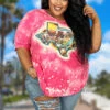 25 GT-N {Longhorn} Pink Cow Print Graphic Tee PLUS SIZE 3X -Curvy Chic Boutique image 08f7b180 4549 42c3 a5f5 13d2a1cc739b
