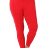 LEG-76 {Bend My Way} Red "Butter Soft" Full Length Leggings PLUS SIZE 1X 2X 3X -Curvy Chic Boutique image 0ac81ce5 3b22 4925 a78f 068a9bc1ff64