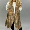 16 OT-Z {My Wild Side} ***FLASH SALE***Brown Leopard Print Vest EXTENDED PLUS SIZE 4X 5X 6X -Curvy Chic Boutique image 0c17e147 cdcb 4627 a61d 1e40a45f0ca1