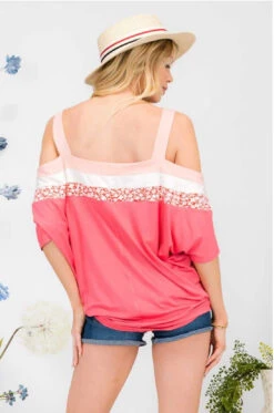 54 OS-D {Poppin In Pink} Ivory Pink Floral Print Top SALE!!!! PLUS SIZE 1X 2X 3X -Curvy Chic Boutique image 0d1db6d2 764e 4c82 8baa 2726e8abc401