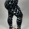 LEG-O {In The Stars} Black Star Print Leggings EXTENDED PLUS SIZE 3X/5X -Curvy Chic Boutique image 18decb74 4d24 40dc b3a9 efc200697ac3