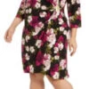 PQ-A M-109 {Calvin Klein} Black Floral Dress Retail $109.50 PLUS SIZE 1X -Curvy Chic Boutique image 19b7d385 aa4e 48a7 96c8 8c43b844596f