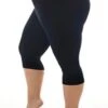 LEG-K {Refuse To Lose} Black Extra Plus Capri Leggings PLUS SIZE -Curvy Chic Boutique image 1 a6065c85 6cd3 4051 9ee9 ddb7d1b51759