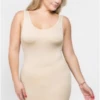TANK {Better Shape Up} X-Long BEIGE Spandex Shaper Tank -Curvy Chic Boutique image 1cabf0c9 4df5 4d5a b4f3 170960f62b23