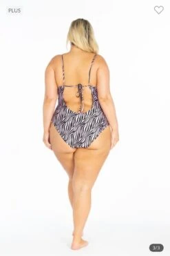 SWIM-Z {Stylish Swim} Lavender Animal Print Swimwear SALE!! PLUS SIZE 1X 2X 3X -Curvy Chic Boutique image 20537b02 1455 4041 ad88 8a26f0538409