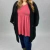 22 OT-A {Planned For This} Black Cardigan PLUS SIZE XL 2X 3X -Curvy Chic Boutique image 24ef72f6 0da5 4d2f 8698 923b6e30772e