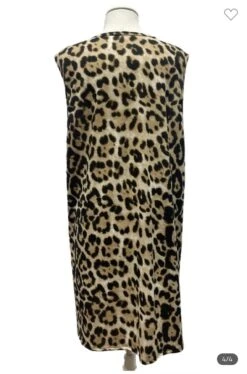 97 OT-M {Taking Trips} Brown Leopard Print Vest EXTENDED PLUS SIZE 1X 2X 3X 4X 5X -Curvy Chic Boutique image 25a8168b 6eb3 4672 8847 c75d3824ba87