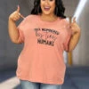 33 GT-K {Out Numbered} Heather Sunset Graphic Tee PLUS SIZE 3X -Curvy Chic Boutique image 2b8cfe12 7247 4892 b1d4 9432e71a12eb