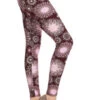 LEG-35 {Happy Calls} Burgundy Print Leggings EXTENDED PLUS SIZE 3X/5X -Curvy Chic Boutique image 2d5a9239 99ee 4e11 9c2f 17e7454bc8c2