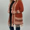 22 OR 35 OT-N {Whole Package} Rust/Tribal Print Cardigan PLUS SIZE 1X/2X 2X/3X -Curvy Chic Boutique image 3180be2c a212 4f34 99c3 cd9cb0f4fbc3