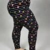 LEG-8 {Starry Skies} Stars & Stripes Black Printed Leggings EXTENDED PLUS SIZE -Curvy Chic Boutique image 33985580 6a8e 4c40 8f6c d041922d8ec3