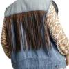 20 OT-U {Little Fringe} Umgee Denim Vest W/Brown Fringe PLUS SIZE XL 1X 2X SALE!! -Curvy Chic Boutique image 346568fb ec1f 4265 a722 9726fb45729e