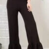 LEG-76 Or BT-Z {Endless Getaway} Black Ruffle Hem Pants PLUS SIZE 1X 2X 3X -Curvy Chic Boutique image 357ab0c9 4cb5 4d51 868e c25b0133fcf5