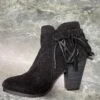 SHOES {Just My Style}Black Fringed Booties With Platform Heel & Side Zipper -Curvy Chic Boutique image 35f59b6e e170 47d7 86cc b7c57db16ea5