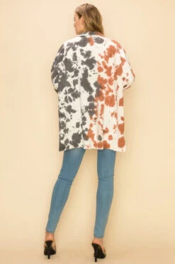 97 OT-K {What You Say} Ivory Tie Dye Cardigan SALE!! PLUS SIZE 1X/2X 2X/3X -Curvy Chic Boutique image 4535c9ed 24f3 419d aae3 87cee1c153e4