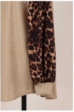 CP-G {Too Cute} SALE!! Beige Knit Top Brown Leopard Sleeve PLUS SIZE XL 2X 3X -Curvy Chic Boutique image 456874c1 af1b 40ab 8ef9 efc971225b9c