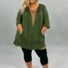 89 OT-F {Paint The Town} OLIVE French Terry Hoodie CURVY BRAND!! EXTENDED PLUS SIZE 3X 4X 5X 6X -Curvy Chic Boutique image 477e5d43 718b 43fa ae63 eda9abde3711