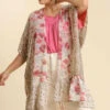 42 OT-V {Sweet Meeting} Umgee SALE! Cream Print Kimono PLUS SIZE XL/1X 1X/2X -Curvy Chic Boutique image 481258f0 455f 4a89 9dba 21cb4a0bb846