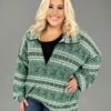 63 PLS-Z {Remembered Past} Green Reindeer Print Top -Curvy Chic Boutique image 4beba49c 7f2f 4625 b90e 9a0a0efbc5d8