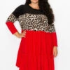 24 CP {Free To Explore} Red/Black Leopard Print Tiered Dress CURVY BRAND!!! EXTENDED PLUS SIZE 4X 5X 6X -Curvy Chic Boutique image 55bb83bf 8ae3 4769 9187 3b7d1a6da3c6