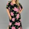 LD-J {Forever Flirt} SALE!! Black W/ Pink Floral Maxi -Curvy Chic Boutique image 584a0950 8932 4244 8e76 2d08bf42c512