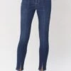 LEG-79 {Judy Blue}Dark High Waist Front Seam & Slit Skinny Jeans EXTENDED PLUS SIZE 16W 18W 20W 22W 24W -Curvy Chic Boutique image 5d315264 1639 476a 9598 0fe8825d9766