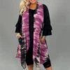 77 OT-Z {Confident Attitude} Magenta Tie Dye Vest PLUS SIZE 1X 2X 3X -Curvy Chic Boutique image 5f5168aa 44cb 4a49 9a11 1565e0ca8deb