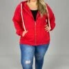 27 OR 20 OT-H {Warm & Fuzzy} RUBY Zip Jacket SALE!! PLUS SIZE 1X 2X 3X -Curvy Chic Boutique image 5f7d97a8 05e5 4bff b3d2 05236cc39db5