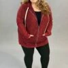 OT-M {Worth The Wait} Cabernet Mineral Wash Hoodie Jacket ***FLASH SALE*** -Curvy Chic Boutique image 5fb1152b fa41 46fe 8d1f 8c560e5a5982