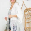 33 OT-E {A Little Wild} SALE!! Cream/H.Grey Stripe Leopard Kimono PLUS SIZE 1X 2X 3X -Curvy Chic Boutique image 654fa488 643c 4eb8 b6de e62ef1ecf503