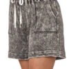 BT-J {Spill It} Ash Black Mineral Wash Shorts SALE!!! PLUS SIZE 1X 2X 3X -Curvy Chic Boutique image 68d2fc37 1960 47db 847c f0bd4e4e9e28