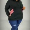 HD-Y {Just So You Know} Black Hoodie With Mauve Detail ***FLASH SALE*** -Curvy Chic Boutique image 6b93be9d b015 420d 9631 5eb4349a9b4d
