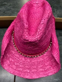 HAT-Straw Cowgirl Hat ***FLASH SALE***with Rhinestone Band