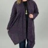 36 OT-A {Purple Attraction} Purple SALE!! Cardigan PLUS SIZE 1X 2X 3X -Curvy Chic Boutique image 8b0d5c13 dbaf 4b40 838d 3596446049c6