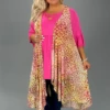 25 OT-L {Everyone Wants This} Yellow/Red Leopard Long Vest PLUS SIZE 3X -Curvy Chic Boutique image 8b93bd4c cf3e 4902 8a6a 87e9f78d5f8f