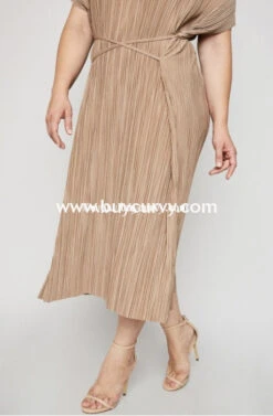 LD-D "Sharp Lady" Mocha SALE!! Ruched W/ Tie -Curvy Chic Boutique image 8f2f3fd9 04de 44af 9a95 a3dec2c39095