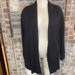 22 OT-A {Planned For This} Black Cardigan PLUS SIZE XL 2X 3X -Curvy Chic Boutique image 92ad32e3 5cbb 4842 9873 634bfff4694d