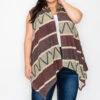 29 OT {Searching For Success} Rust Wide Stripe Print Vest PLUS SIZE 1X 2X 3X -Curvy Chic Boutique image 93946b3f 9dce 43ed a13f d25112f0d2f6