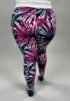 LEG-29 {Need To Look} Navy Tie Dye Leggings EXTENDED PLUS SIZE 3X/5X -Curvy Chic Boutique image 93da7b54 911c 4ca0 8067 9ffe65ce5f89